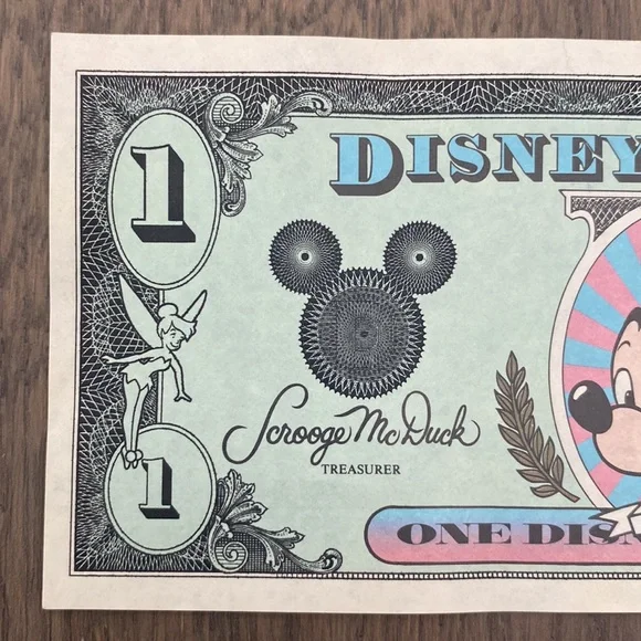 $1 Disney Dollar Mickey Waving 1991 - Picture 3 of 8